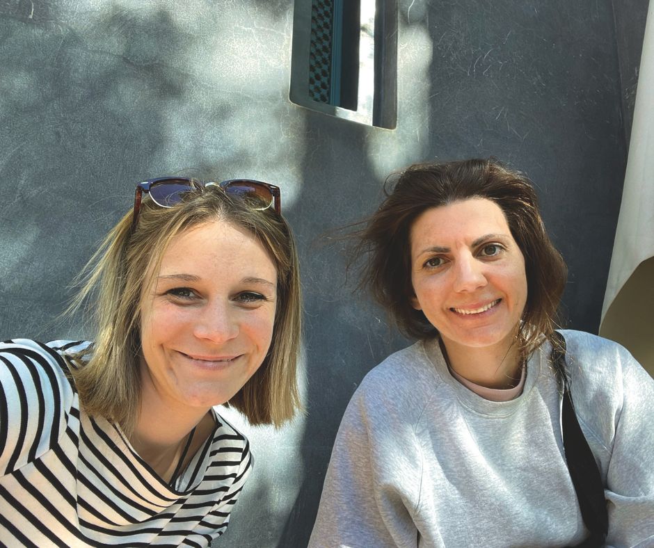 Ronja Goj mit Freundin Ariane